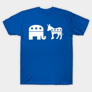 Minimal Democrat and Republican T-Shirt